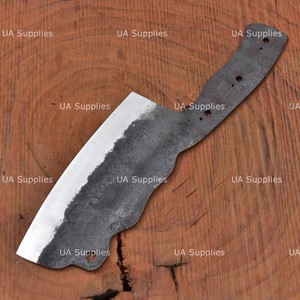 Cuchillo de Cocina Profesional Hecho a Mano, Cuchillo de Chef con Hoja en Blanco, Forjado a Mano en Acero con Alto Contenido de Carbono, Cuchillo de Cocina Personalizado, Suministros UA Drop - Product Image 4