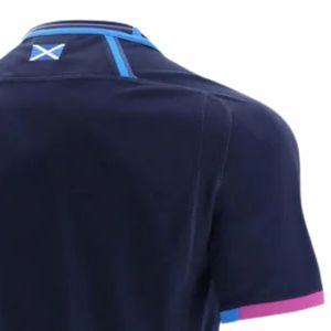 Navy Blue Rugby Jersey Short Sleeve Men's Team Shirt Sports Uniform <b>Athletic</b> Wear Match Training Apparel Outdoor Game Clothing - Product Image 6