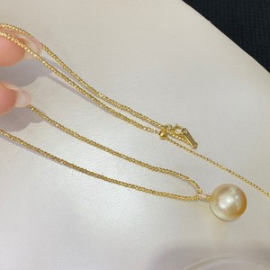 สร้อยคอไข่มุกน่านหยาง ค.โกลด์ บีด  ไข่มุกธรรมชาติจากน้ำทะเล ความเข้มข้นสูง  ซีรีส์สี  หายาก - Product Image 2