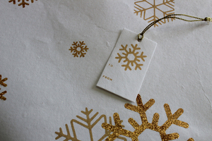 High Quality Customized Multicolour Printed By Silver Screens For Ceremonies & Festivals Recycled Cotton Papers Tags - Product Image 3