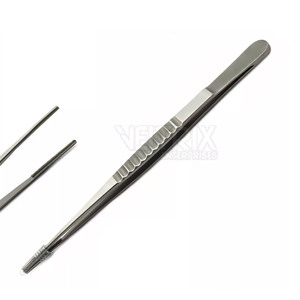 Pinzas de Tejido de Acero Inoxidable con Diseño Único, 1x2 Dientes 5 3/4, Pinzas de Tejido Personalizadas 1x2 Dientes 5 3/4 - Product Image 2