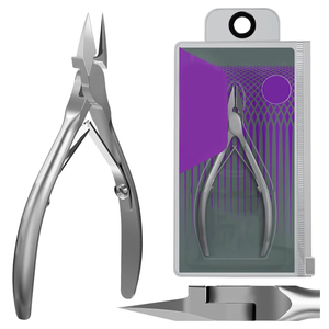Coupe-ongles professionnel en acier inoxydable, design tendance, livraison directe d'usine, léger et ergonomique, coupe-cuticules. - Product Image 1