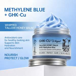 บาล์มน้ำผึ้ง GHK-Cu ผสมเนยสัตว์ 60 กรัม ครีมบำรุงผิวหน้าและผิวกาย - Product Image 2