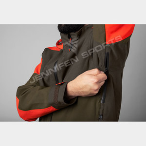 Chaqueta de Caza Transpirable Sólida OEM a Precio de Fábrica, 100% Tejido Impermeable de Soft Shell, Chaqueta de Invierno para Hombre con Logotipo de Marca Personalizado - Product Image 4