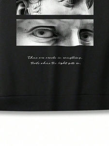 Sweats à capuche pour hommes grandes tailles, basiques tendance et élégants, en coton mélangé, en stock, sweats à capuche imprimés pour adultes. - Product Image 6