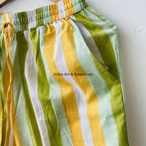 Nueva Llegada: Conjunto de Pijama para Mujer, 100% Algodón, Estampado Indio, Secado Rápido, Cuello en V, Manga Larga, Casual - Product Image 4
