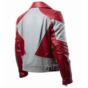Stylish <b>Genuine</b> <b>Leather</b> <b>Jacket</b> Men Custom Color Custom Slim Waterproof Windproof Eco-Friendly Breathable Men's <b>Jacket</b> Online - Product Image 2