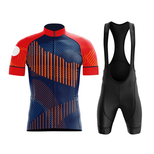 New Arrival Premium Quality Breathable Plus Size Adult Cycling Uniform Sports Wear 100% Polyester - Product Image 6