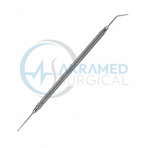 Instrumentos Quirúrgicos Veterinarios de Acero Inoxidable al por Mayor: Empujador de Anillos Malyugin de Doble Extremo Krausz y Manipulador Lester - Product Image 4