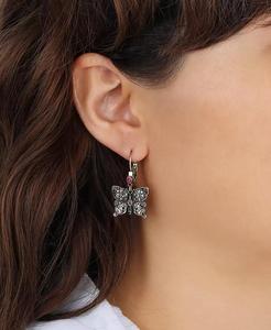 Orecchini Pendenti a Farfalla in Cristallo |   2028 - Product Image 3