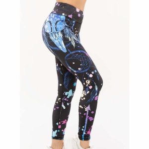 Wholesale High Waist Sport wear <b>Butt</b> <b>Lifting</b> Yoga <b>Leggings</b> push up Workout Gym Yoga Seamless Outfit Gym Wear Compression <b>Legging</b> - Product Image 4