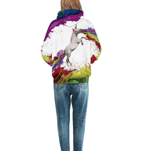 Sudaderas con Capucha para Mujer, Sublimadas, Cómodas, Transpirables, de Corte Ajustado, para Uso en Exteriores, con MOQ Bajo y Servicio OEM - Product Image 4