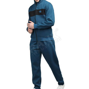 Ensemble de vêtements de sport pour homme, veste et pantalon de sport à séchage rapide, taille 4XL, respirant, pour la course à pied et l'exercice, pour adultes - Product Image 2