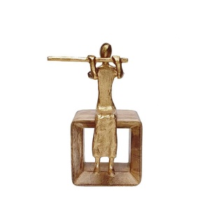 Professional cast aluminum sculptures suitable for <b>decorative</b> enhancement in galleries offices and home interiors - Product Image 6