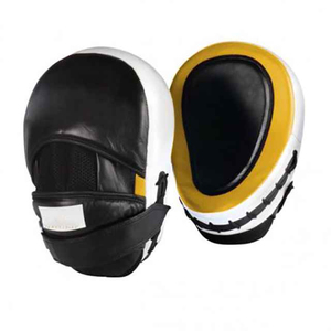 Boxing Target Pad PU <b>Material</b> Breathable Durable for Kickboxing Practice White <b>Red</b> Color All Seasons - Product Image 3