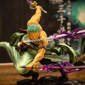 Figura de Acción de Zoro, Anime, 7 Pulgadas, PVC, Modelo Coleccionable, Juguete para Niños (Negro) - Product Image 4
