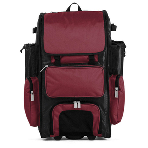 Mochila de Béisbol y Sóftbol Personalizada con Compartimento para Zapatos, Bolsa con Ruedas para Bates y Gancho, Material de Poliéster/Nailon, para Jóvenes y Hombres, Uso en Exteriores - Product Image 1