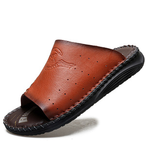 Plus Size Fisherman Open Toe <b>Slippers</b> for Men Women Outdoor Summer Trendy Breathable Soft Sole <b>Slide</b> Sandals Casual Couple Shoes - Product Image 5