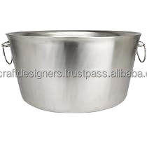 Mostrador de cubo de hielo de gran tamaño de calidad minimalista, soporte para botella de cerveza de champán, lo último en enfriador de vino grande - Product Image 3