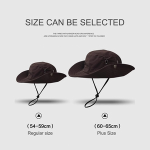 Gorra Deportiva Impermeable con Logotipo Bordado Personalizado, Unisex, de Terciopelo Sólido, Casual, con Protección Solar, de Secado Rápido, Estilo Pescador - Product Image 3