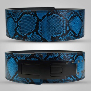 Cinturón de Cuero Ajustable con Diseño de Piel de Serpiente para Levantamiento de Pesas y Powerlifting, 10-13 mm de Grosor, Protección Avanzada, Soporte Lumbar, Culturismo - Product Image 1