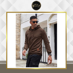 Sudadera con Capucha de Punto Tipo Waffle para Hombre de Calidad Excepcional, Oferta de Distribuidor Autorizado a un Precio de Mercado Razonable - Product Image 2