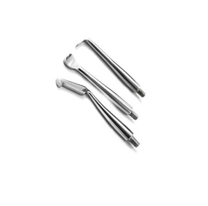 Extracteur de couronnes dentaires manuel en acier inoxydable, instrument de retrait de bridges avec 3 embouts interchangeables, outils chirurgicaux dentaires - Product Image 2