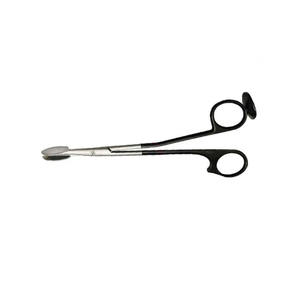 กรรไกรผ่าตัดหน้าผากสแตนเลสสตีล Black Trepsat แบบฟันเลื่อย ปลายตัดแบบ Super-Cut ผิวสัมผัสแบบด้าน ได้รับการรับรองมาตรฐาน CE สำหรับการผ่าตัดเสริมสร้าง - Product Image 5