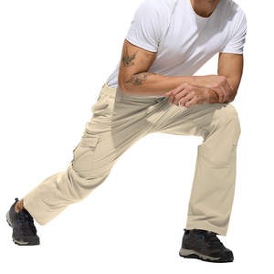 Pantalon de travail tactique softshell imperméable coupe-vent grande taille pour homme, multi-poches, randonnée, chasse, automne, long - Product Image 2