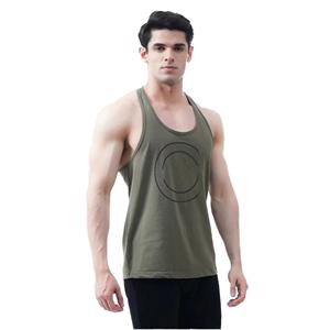 Camisetas sin Mangas para Hombre, al por Mayor, con Logotipo Personalizado, Cómodas, de Color Sólido, 100% Algodón, Transpirables - Product Image 1