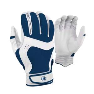 Gants de frappeur de baseball professionnels en cuir véritable pour adultes, fermeture auto-agrippante, légers et durables, ELIXE SPORTS - Product Image 6