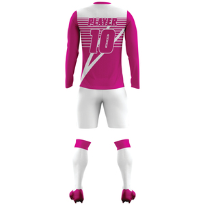 Uniformes de Fútbol de Élite con Paneles de Malla Transpirable, Impresión por Transferencia de Calor, 100% Poliéster, Nombres y Números de Equipo Personalizados, Ajuste Ceñido - Product Image 2
