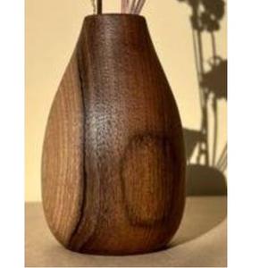 Jarrón Decorativo de Madera de Mango con Diseño Único Hecho a Mano para Regalos, Jarrón de Madera con Diseño Personalizado para Vendedores Minoristas a Bajo Precio - Product Image 5