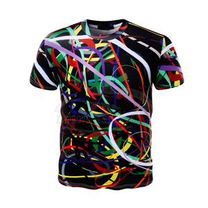 T-shirt de sublimation de style personnalisé HQ fabriqué en usine pour hommes T-shirt de sublimation de sport de haute qualité T-shirt de vente chaude pour hommes - Product Image 5