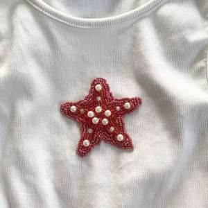 เสื้อกล้ามประดับลูกปัดดีไซน์ทันสมัยสำหรับผู้หญิง สไตล์ลำลองแนวสตรีทแฟชั่น ราคาสุดคุ้ม โดย MULTI CRAFT - Product Image 1