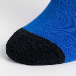 Blue Crew <b>Socks</b> Solid Color Breathable Knitted for Running Daily Use Adults Standard <b>Thickness</b> - Product Image 6