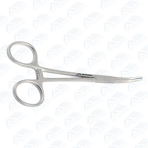 Pinza Arterial Manual Quirúrgica de Acero Inoxidable para Instrumentos Médicos, Venta al por Mayor, Pinza Arterial Dental Curva de 5.5 mm - Product Image 5