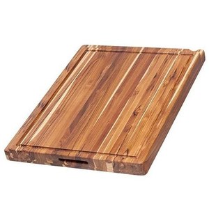 Tabla de cortar de madera, tabla de cocina de madera natural para cortar verduras, carne y frutas, accesorio de cocina duradero. - Product Image 3