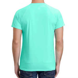 T-shirts en coton 100% à manches courtes pour hommes, avec logo imprimé sur le devant, plusieurs couleurs en gros - Product Image 3