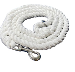 Natural Cotton Rope Dog <b>Leash</b> <b>Pet</b> Supplies Accessory Customized Colored Cotton Rope Handmade Dog <b>Leash</b> <b>Pet</b> <b>Leash</b> Set - Product Image 1