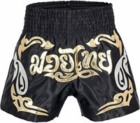 Shorts de Muay Thai et de MMA en polyester extensible 100 % personnalisés, teints unis, pour la boxe et le combat – Vente en gros