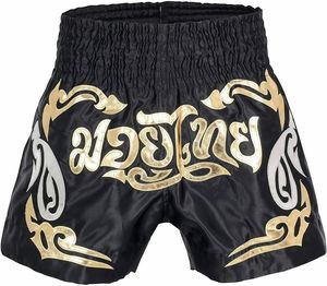 Wholesale Customized Stretch 100% Polyester Short Plain Dyed Muay Thai & MMA <b>Boxing</b> Shorts Fighting Wear Muay Thai Short - Product Image 1