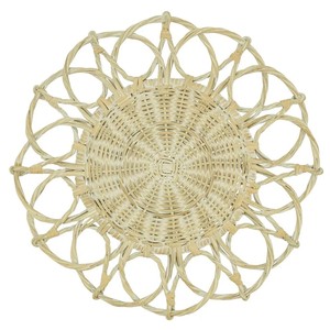 Assiettes de présentation en rotin personnalisées en gros – Fournisseur de décorations de table de mariage au Vietnam - Product Image 6
