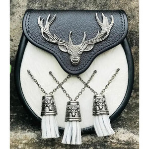 Sac Sporran personnalisé de qualité supérieure, imperméable, en cuir, style traditionnel, en vente en ligne à prix réduit - Product Image 4