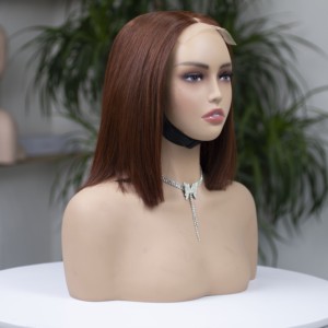 Extensiones de Cabello Ondulado Rojo, Color Negro, Calidad Premium, Voluminosas, Suaves, 100% Cabello Humano, Color Marrón Claro, Sin Pegamento, Largas, Procesadas al Vapor, Remy - Product Image 2