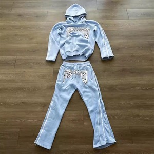 OEM Custom Tracksuit Manufacturer Wholesale Athletic Sportswear Jogger Set Private Label Gym Training Clothing Factory - Product Image 5