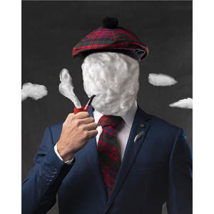 Gorro Escocés Tam o' Shanter con Pompón de Lana, Tartán Macdonald, Venta al Por Mayor - Product Image 5