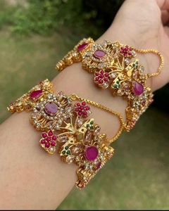 Premium Quality Artificial <b>Bangles</b> Bracelet Collection for Women Fashion Jewelry <b>Sets</b> Trendy Luxury Gift Design - Product Image 4