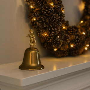 Campana Metálica con Acabado Dorado para Decoración Navideña y Decoración del Hogar, a un Precio Económico - Product Image 6