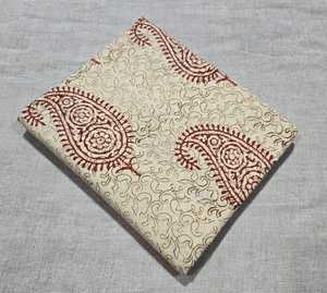Tela de algodón estampada a mano de Jaipur para vestidos y proveedor mayorista directo de fábrica para pedidos al por mayor - Product Image 2